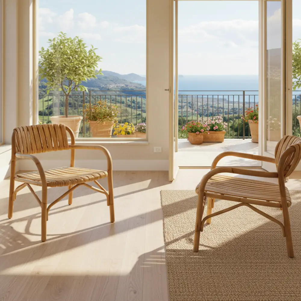 Bliss lounge tuoli INDOOR Halvpolerad Natural, rotting