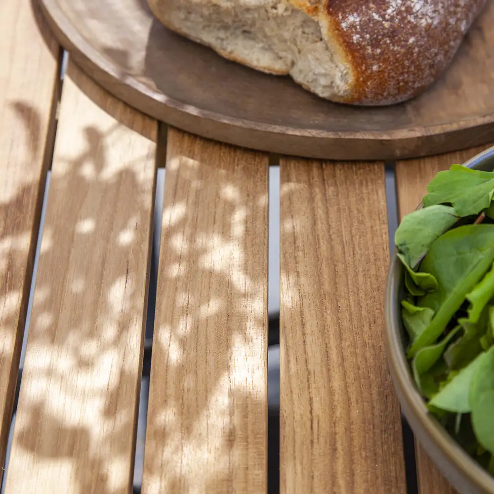 Parc 197x88 cm ruokapöytä tiikki 