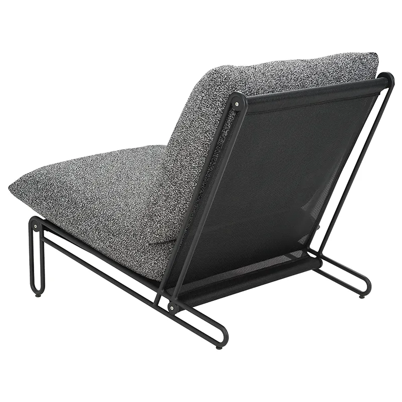 Blixt nojatuoli Musta / Teddy ant