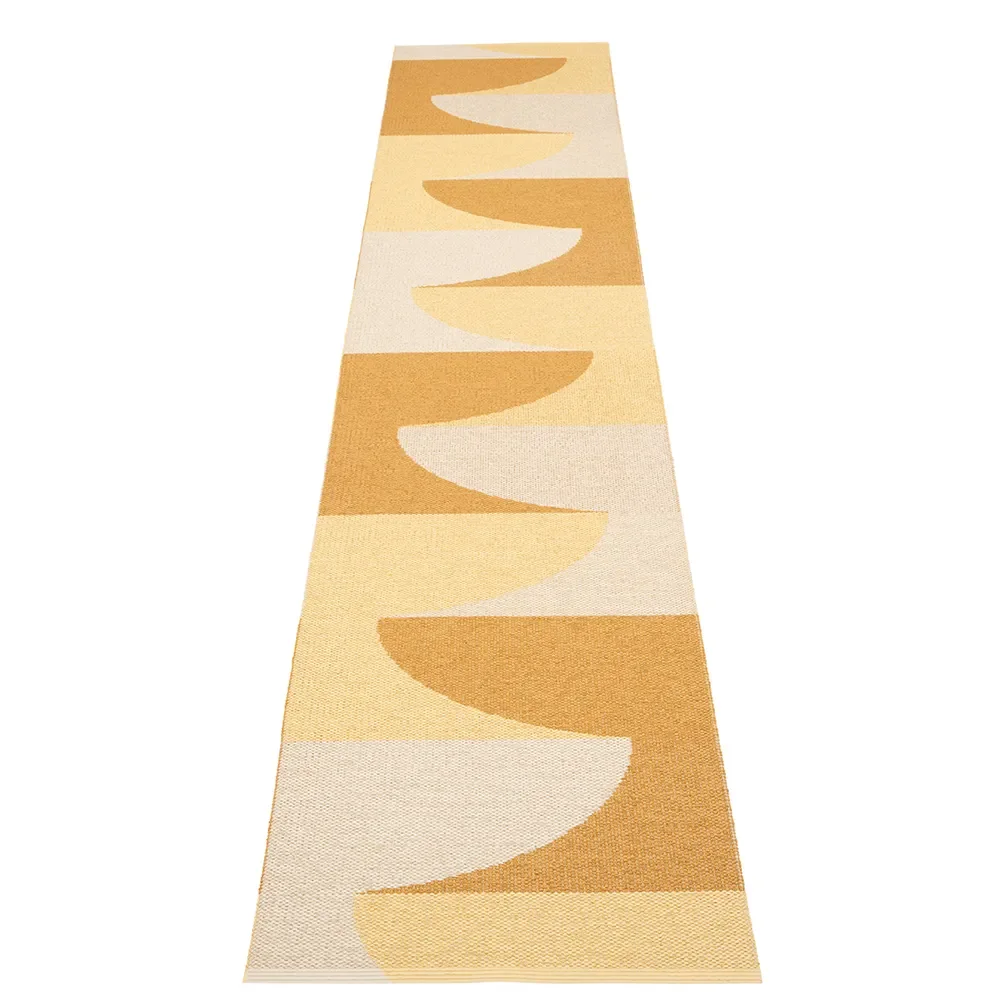 Hill matto Ochre/Pale yellow/Cream 70 x 360cm