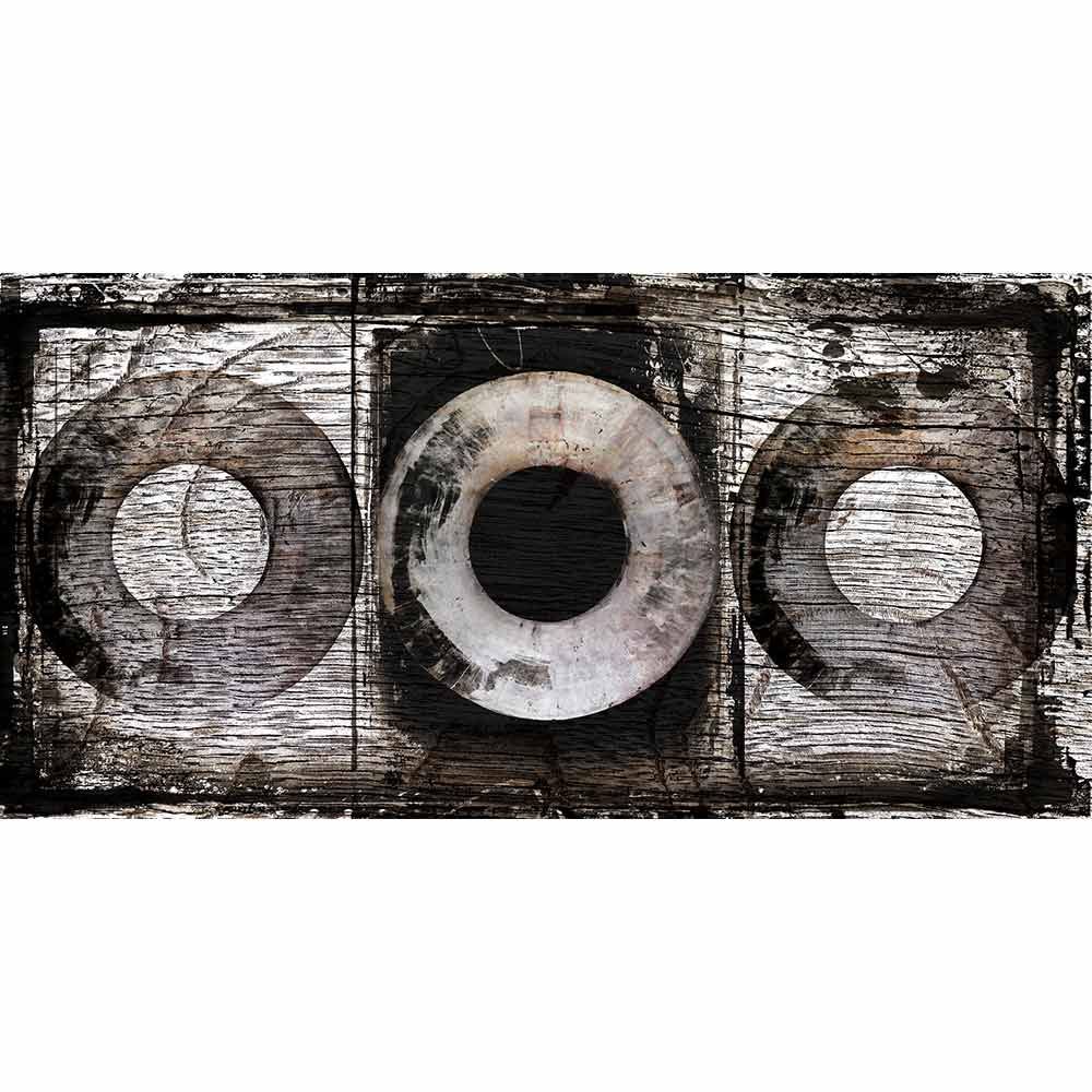 3 Circles Brown 180 x 75 cm Artwood