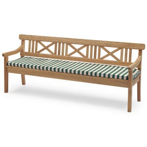 Drachmann 200 cm Cushion Light Apricot/Dark Green 