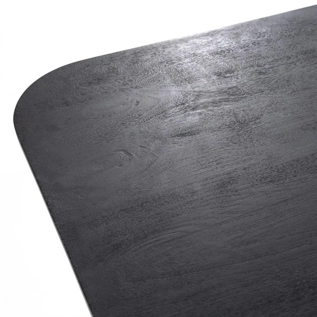 Aron 150x76 ruokapöytä 150x150x76 cm puu musta