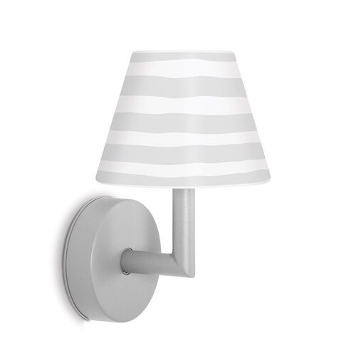 Add the Wally seinävalaisin vaaleanharmaa