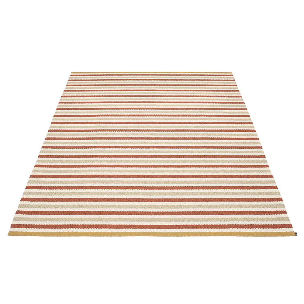 Pappelina Teo matto 230×320 cm Brick/Beige/Vanilla