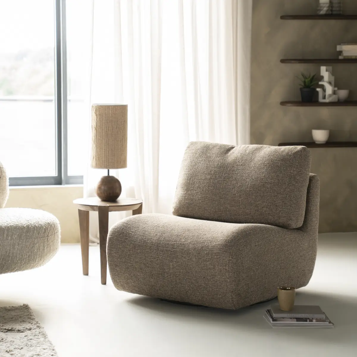 Lucia Loungetuoli - taupe Donna