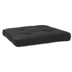 Istuintyyny 49x53 cm Musta polyesteri