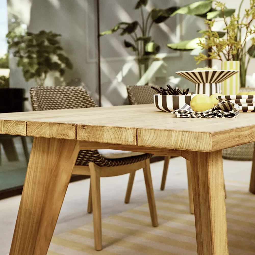 CALADIO nojatuoli DF3 teak 0205 salak 0240