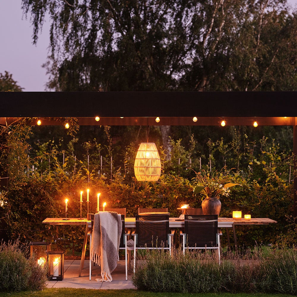 Naos ruokapöytä 100 x 220 cm ruostumaton teräs / tiikki Brafab