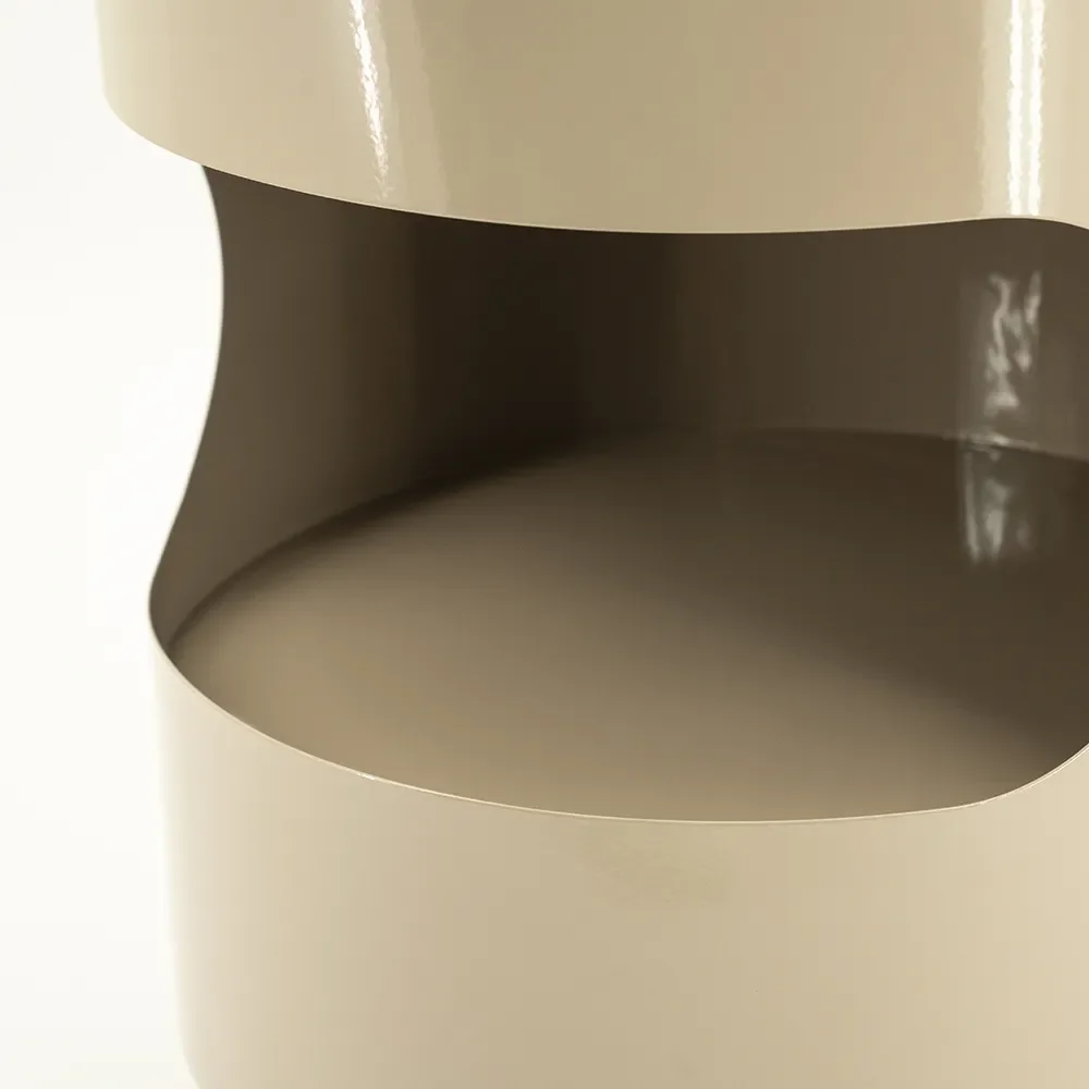 Tondo sivupöytä 37 cm taupe