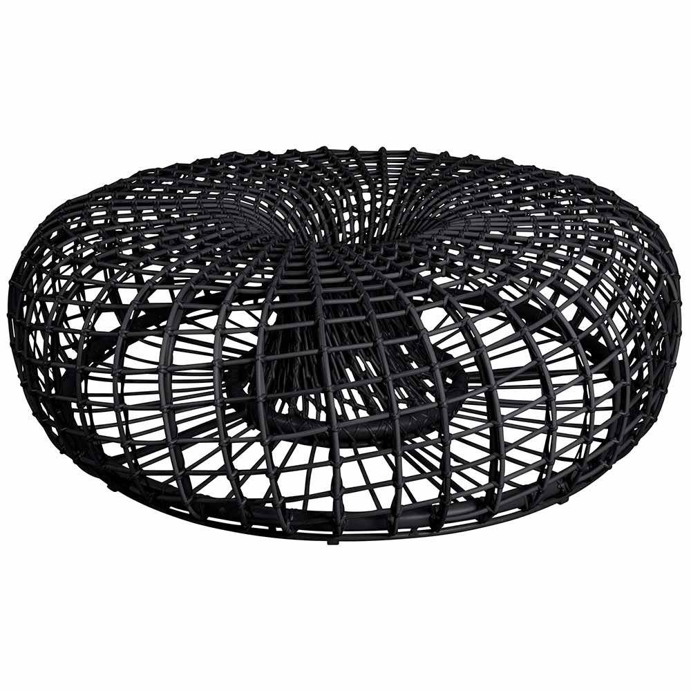 Nest Jalkatuki/Sohvapöytä Iso Musta