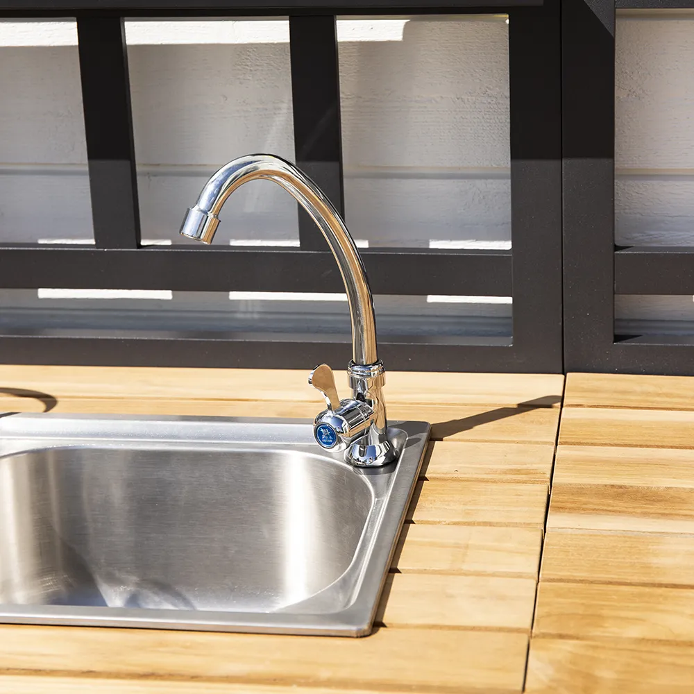 Meksiko Ulkokeittiö jossa on pesuallas