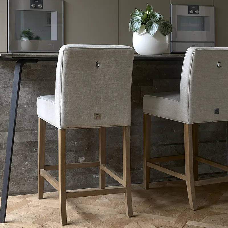 Cape Breton baarituoli Linen flax