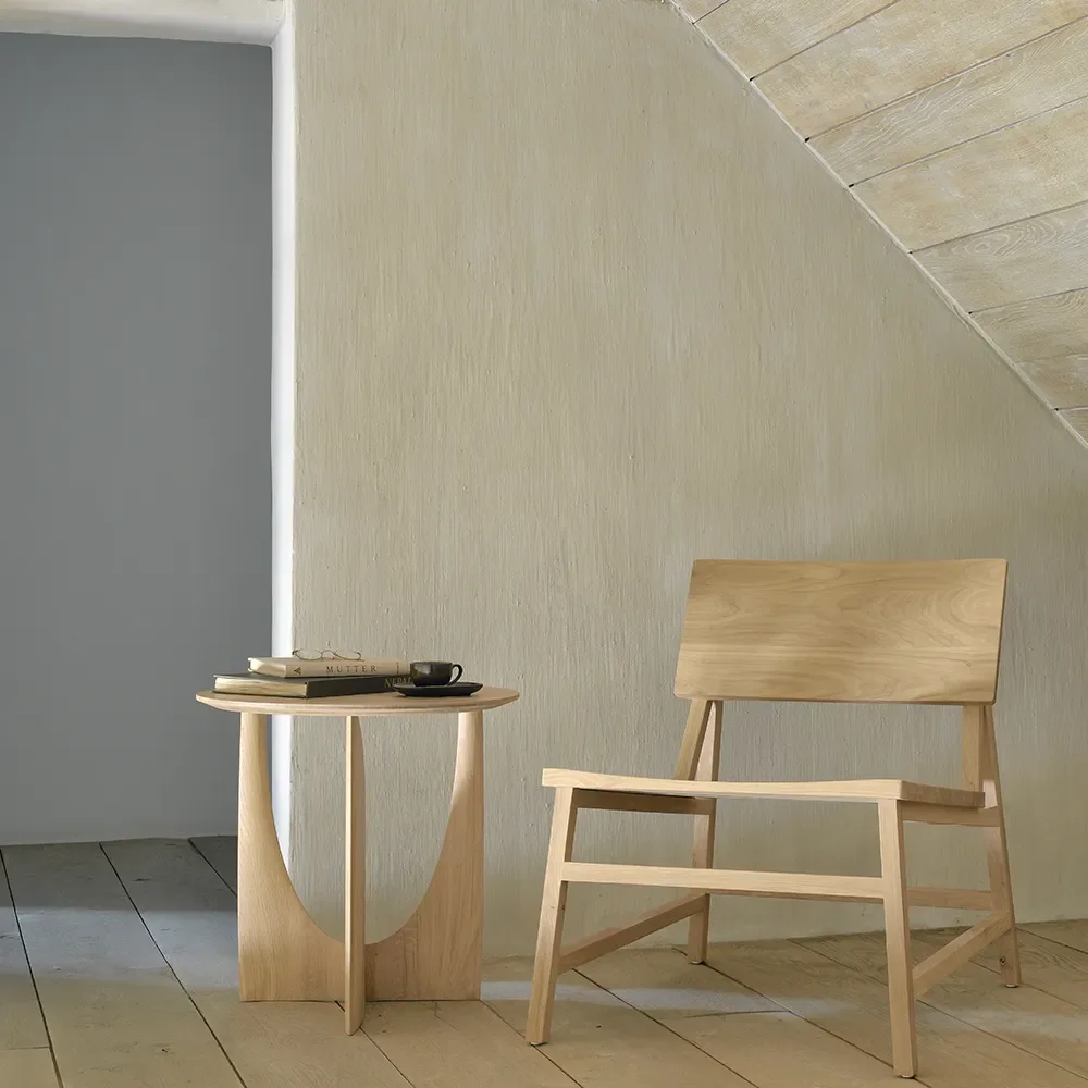 Geometric Sivupöytä Tammi