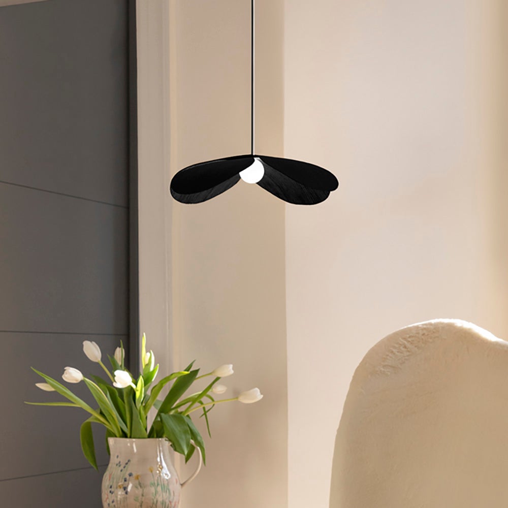 Forget Me Not lampunvarjostin Ø28 cm Black Oak