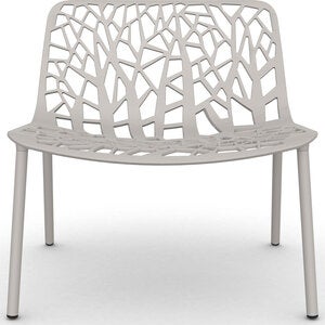 Forest loungenojatuoli Powder Grey 