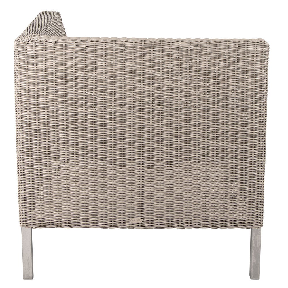 Connect Hörnmodul korkea Taupe Konstrotting