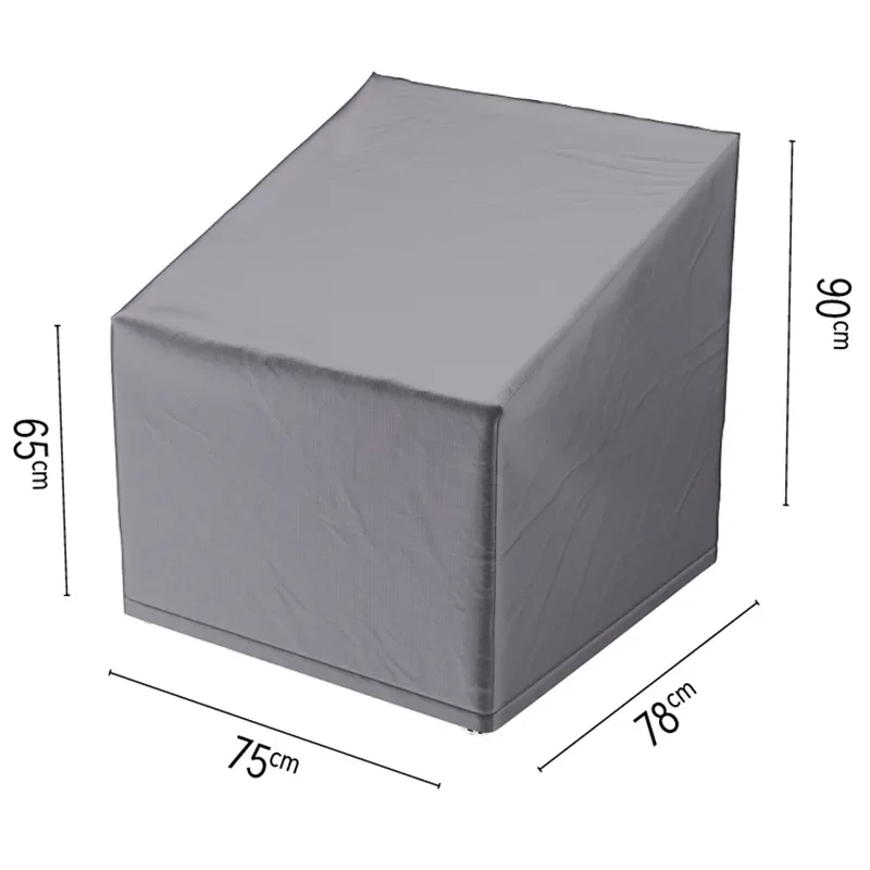 Kalusteen suojapeite nojatuoli korkea selkänoja 75 x 78 cm
