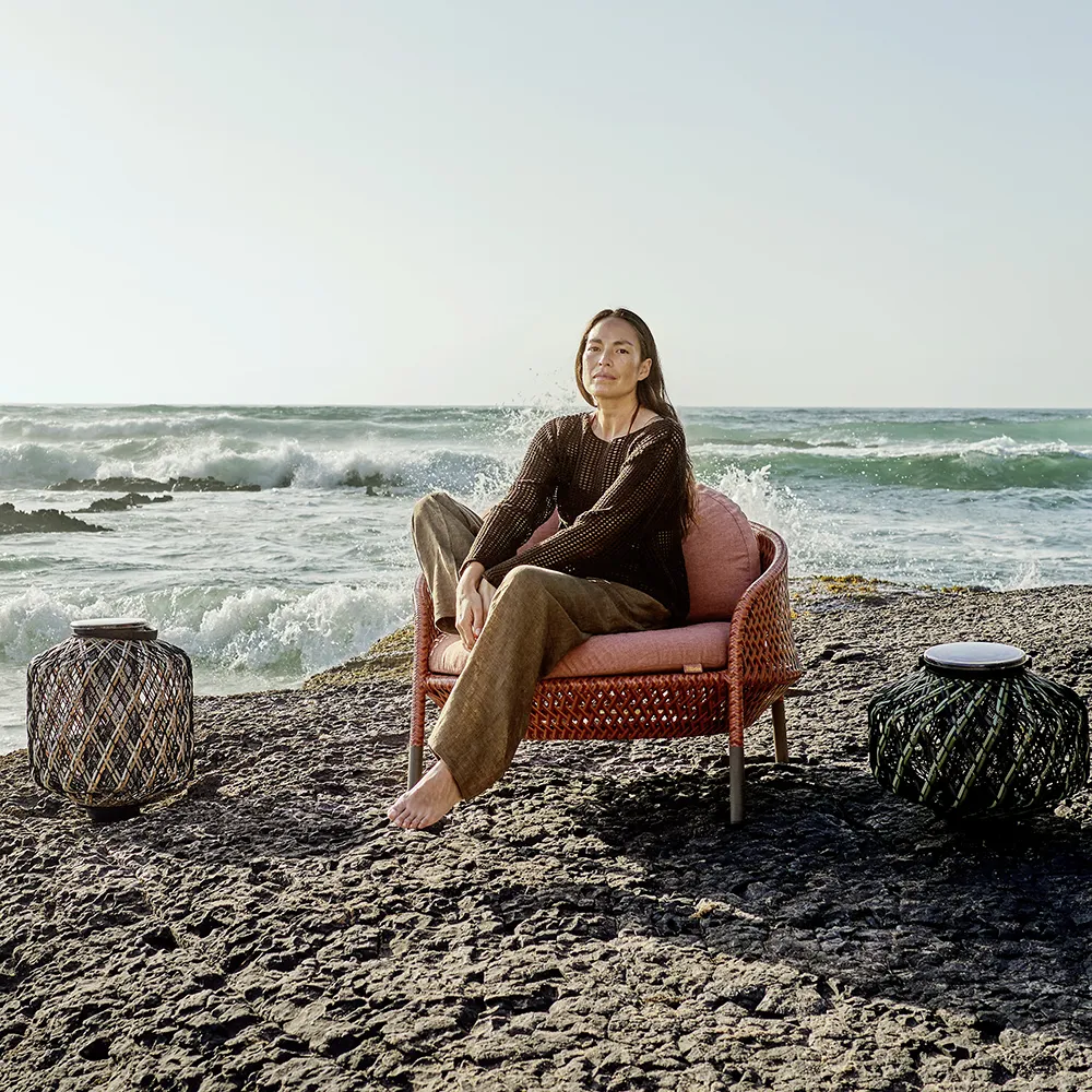 AHNDA lounge-tuoli AB7 vulcano 0305 elemental 0105