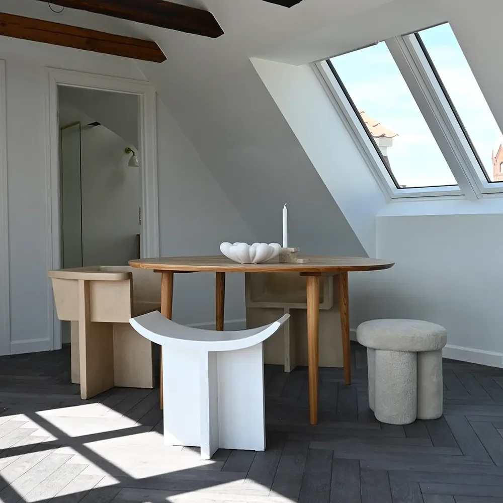 Brutus-jakkara - luunvalkoinen