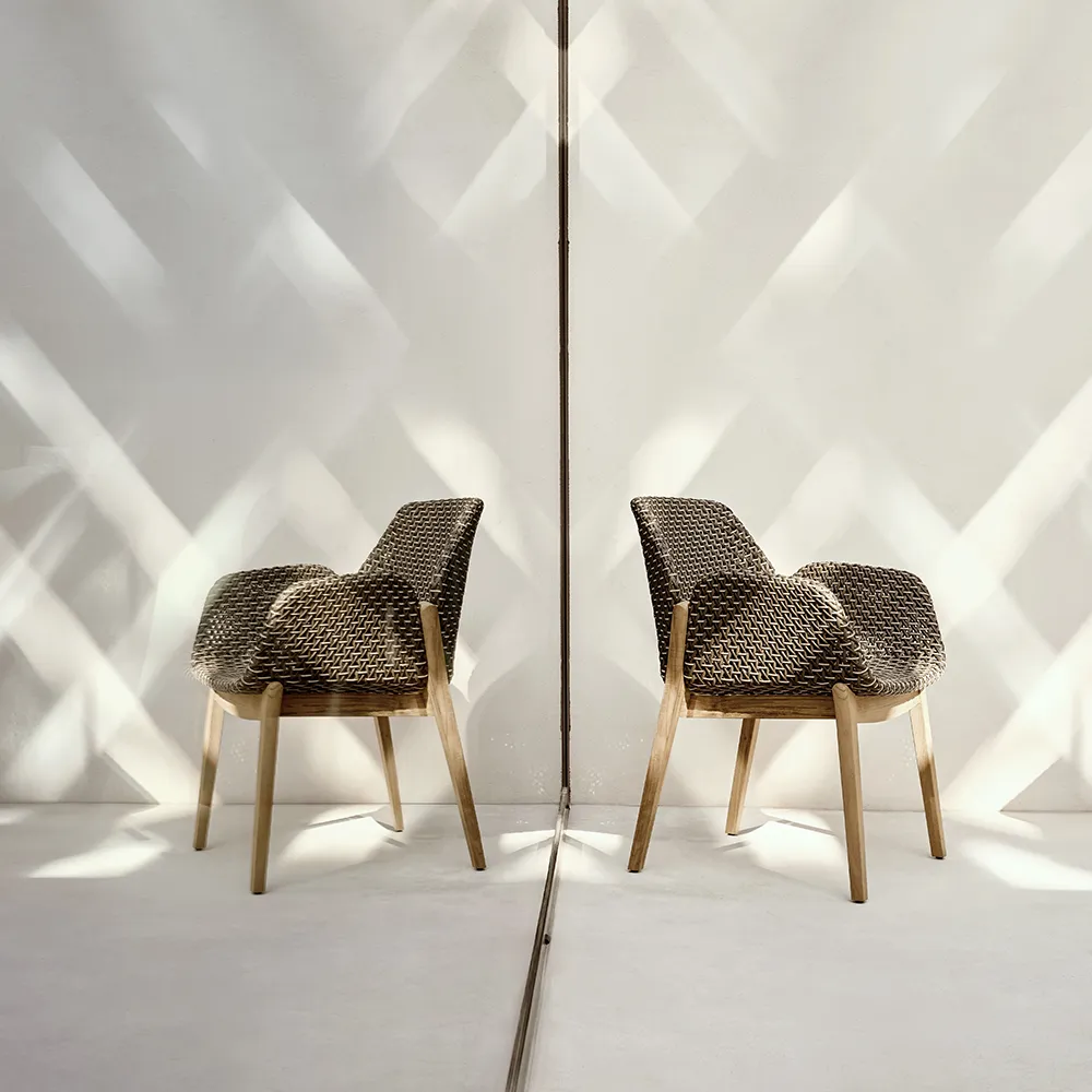 CALADIO nojatuoli DF3 teak 0205 salak 0240