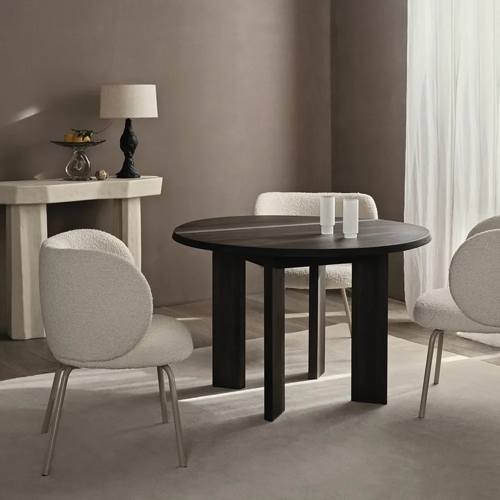 Tarn Ruokapöytä 115 cm - Dark Stained Beech