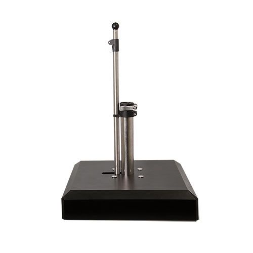 Aurinkovarjoteline pyörillä Alu-Vario 50 kg antrasiitti