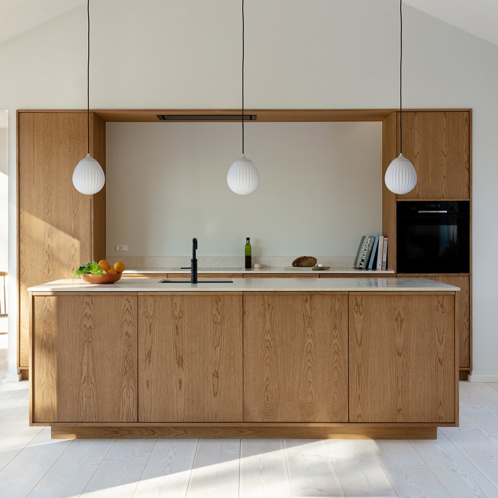 Around the World lampunvarjostin Ø21 cm White/brushed brass