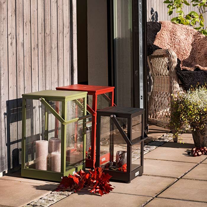 Belfort kynttilälyhty antrasiitti Brafab