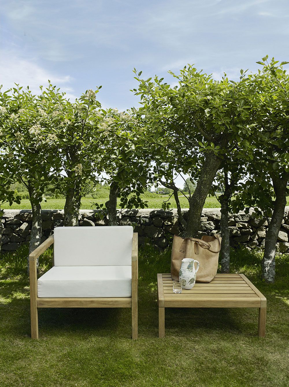 Virkelyst pöytä 75x70 cm tiikki