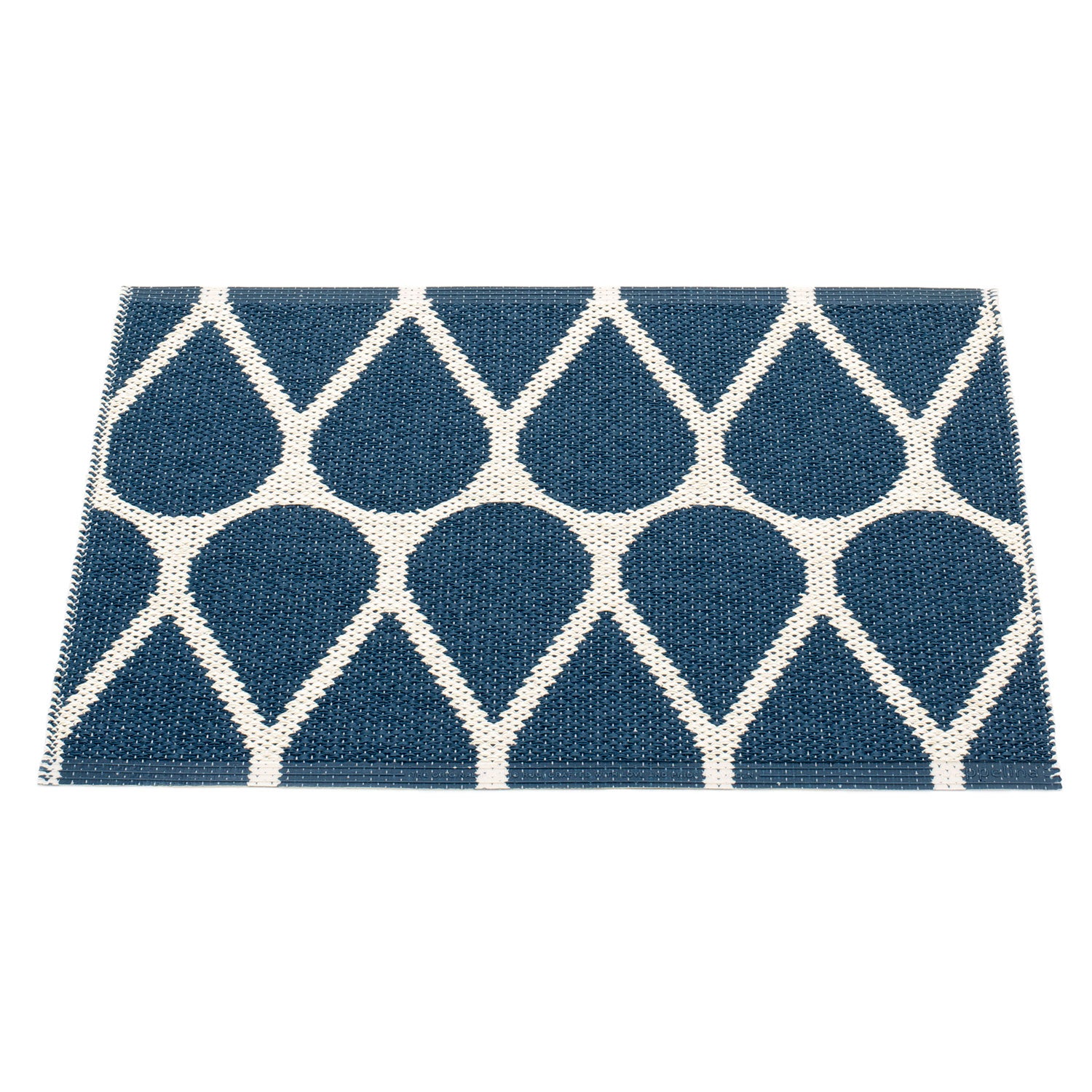 Otis matto 70x50 cm ocean blue / vanilla 