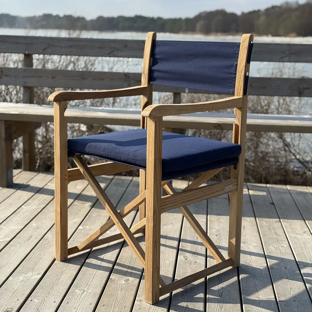 Haväng regissörstol sininen