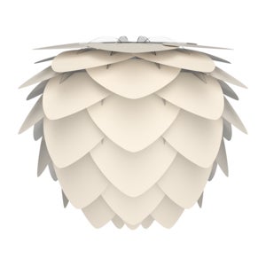 Aluvia lampunvarjostin Ø 59 cm Pearl White