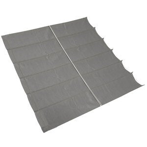 Coolfit aurinkopurje harmonikka 200x500cm harmaa