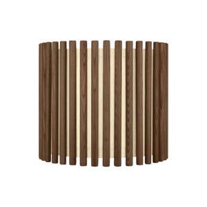 Komorebi lampunvarjostin Ø29 cm Circle Dark Oak