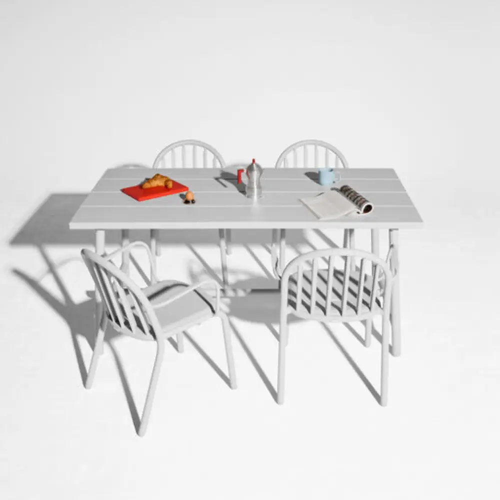 Fred's medium table ulkopöytä light grey