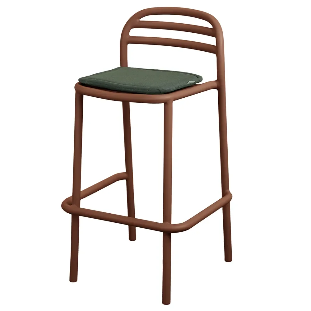 Bliss bartuoli, pinottava Desert red, aluminium