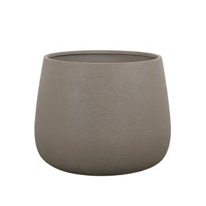 Soil pata rund stor Taupe structure, fiberglas
