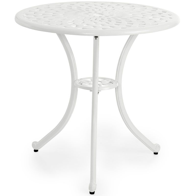 Arras kahvilapöytä 70 cm valkoinen