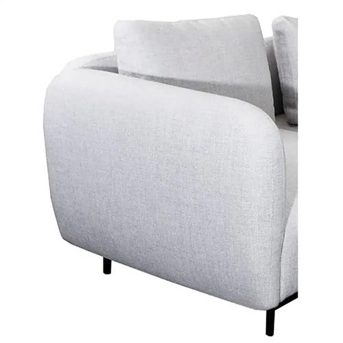 Aura Käsinoja/selkänoja korkea Light Grey Ambience 