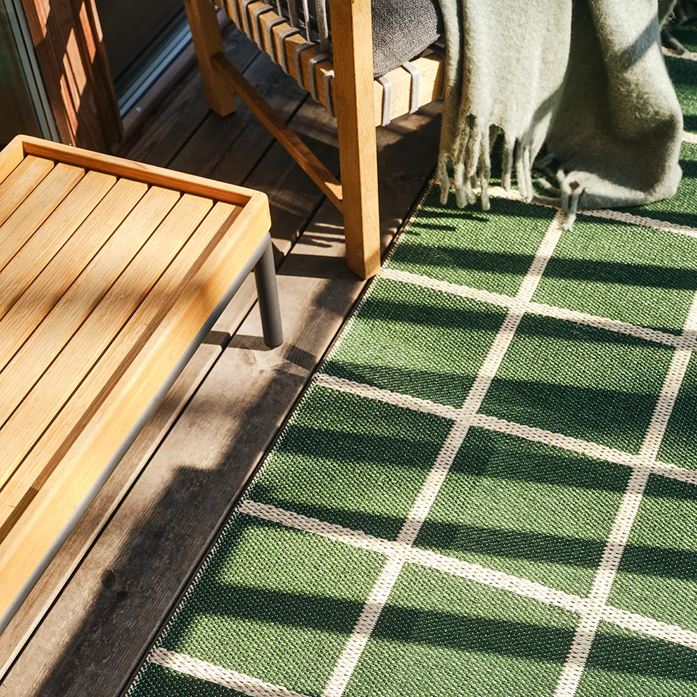 Kudottu Matto Criss Leaf 70x225 cm