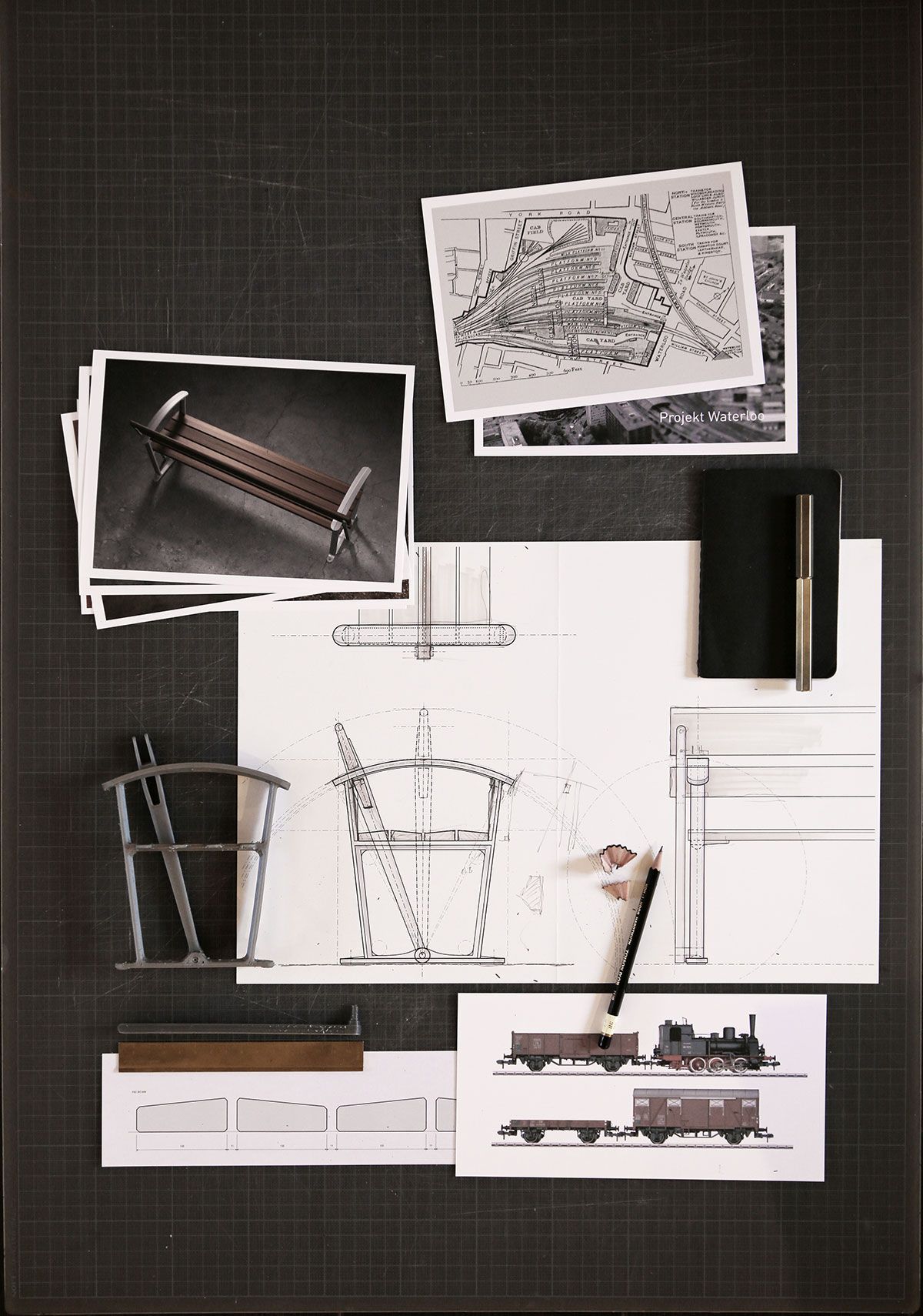 Waterloo musta alumiini