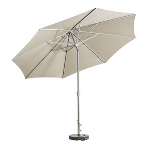 ABRIOLA - Aurinkovarjo Ø330 cm - Taupe