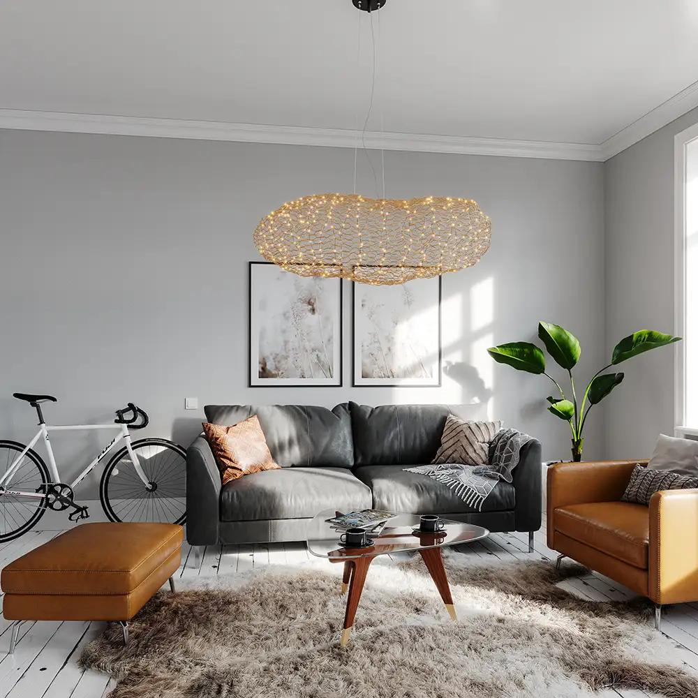 Hayden kattovalaisin L115 cm Kulta