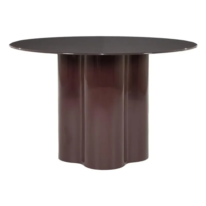Dauphine 120x120x76 cm Lasi & MDF Punainen