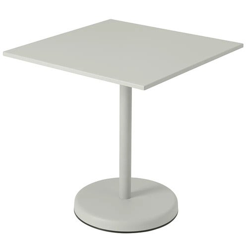 Linear Steel Bistropöytä 70x70 cm Grey