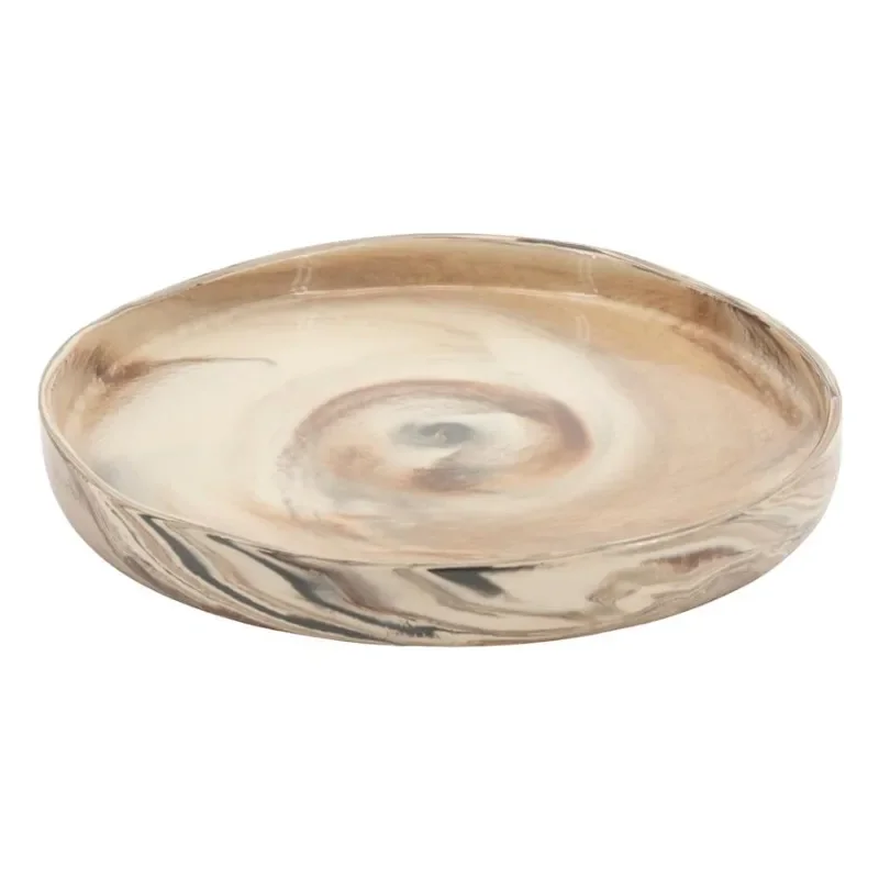 Plate Nagare large 33x33x4 cm Kivitavara Multicolour