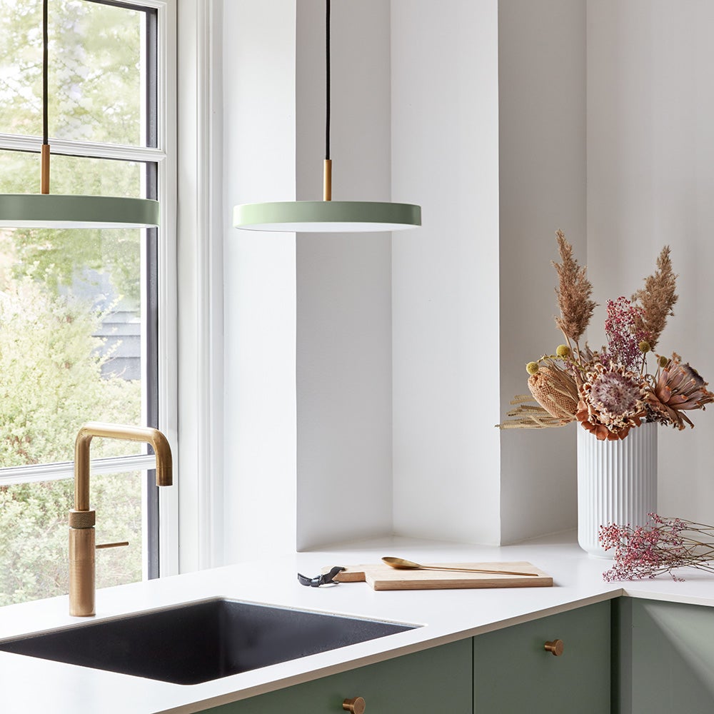 Asteria Riippuvalaisin Mini Ø31 cm Nuance Olive