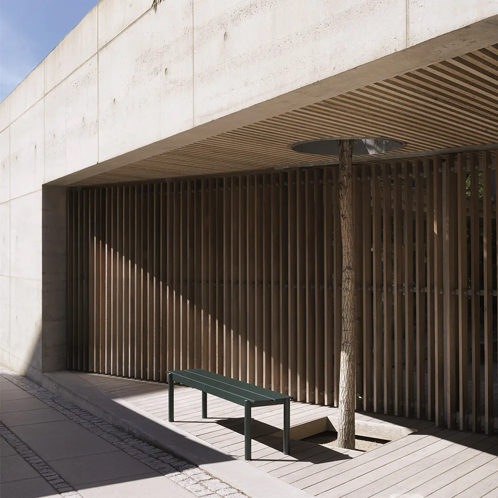 Linear Steel Penkki 110x34 cm Pale Blue 