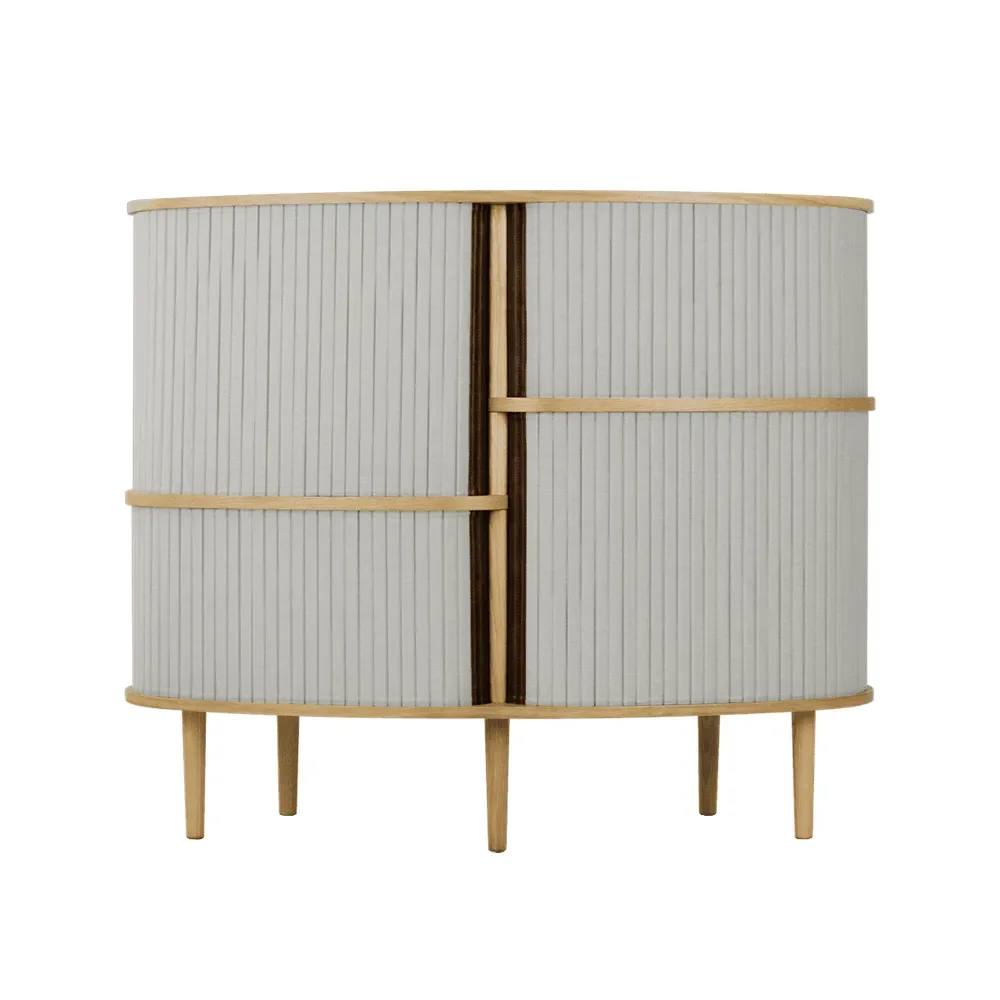 Audacious Highboard Kaappi tammi/Sterling